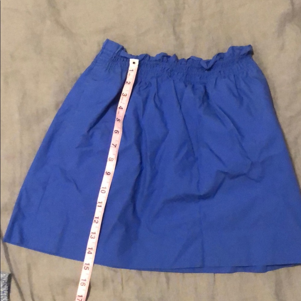 J Crew Blue Skirt with Pockets!